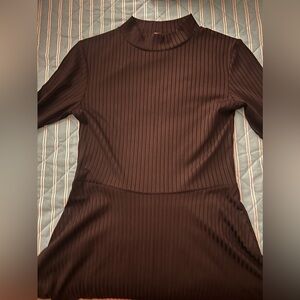 Turtle neck dress